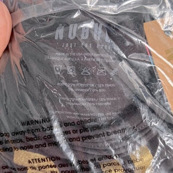 NOBULL - Men's Boxy Pride T-Shirt - Black/Gold. Size: XS. NWT. (1723) - Picture 5 of 6